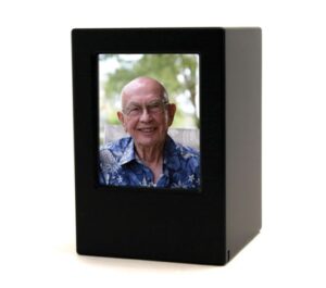 Photo Urn – Black Large