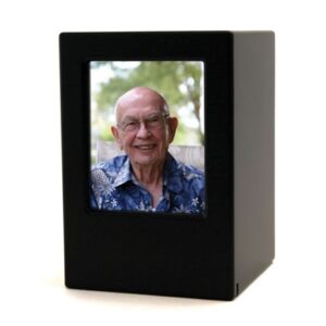 Photo Urn – Black Large