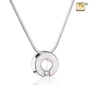 Omega (Silver) Ash Pendant
