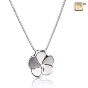 Bloom (Silver-Two Tone) Ash Pendant