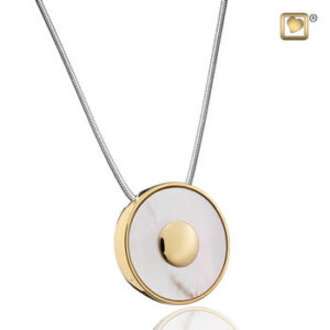 Mother of Pearl Ash Pendant