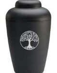Nature Urn Black (Blank)